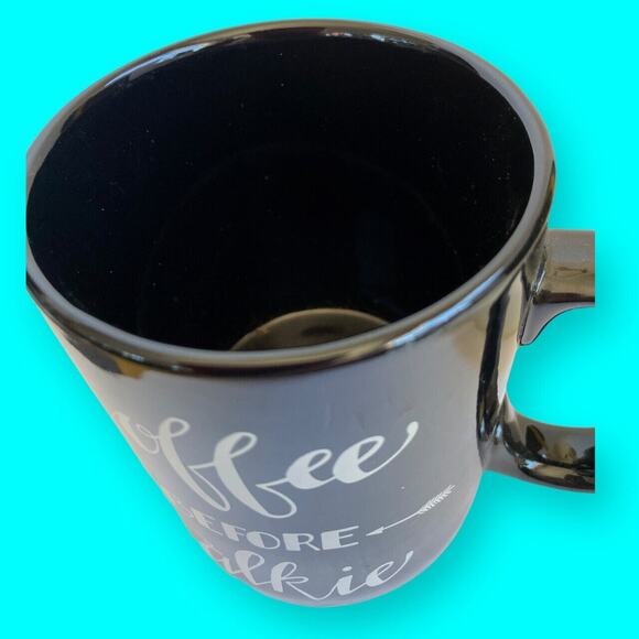 Large Designer Mug Cup “Coffee Before Talkie,” signed Primitives by Kathy. - Picture 6 of 7